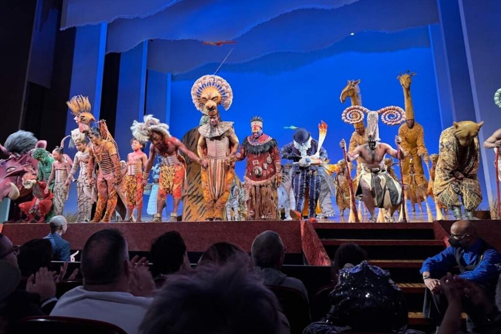 the lion king, at the monskoff theatre on broadway - original photo