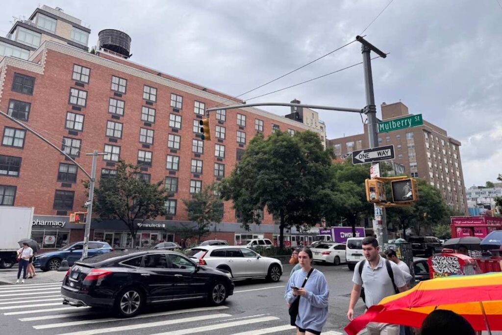 lower east side, mulberry st. - original photo