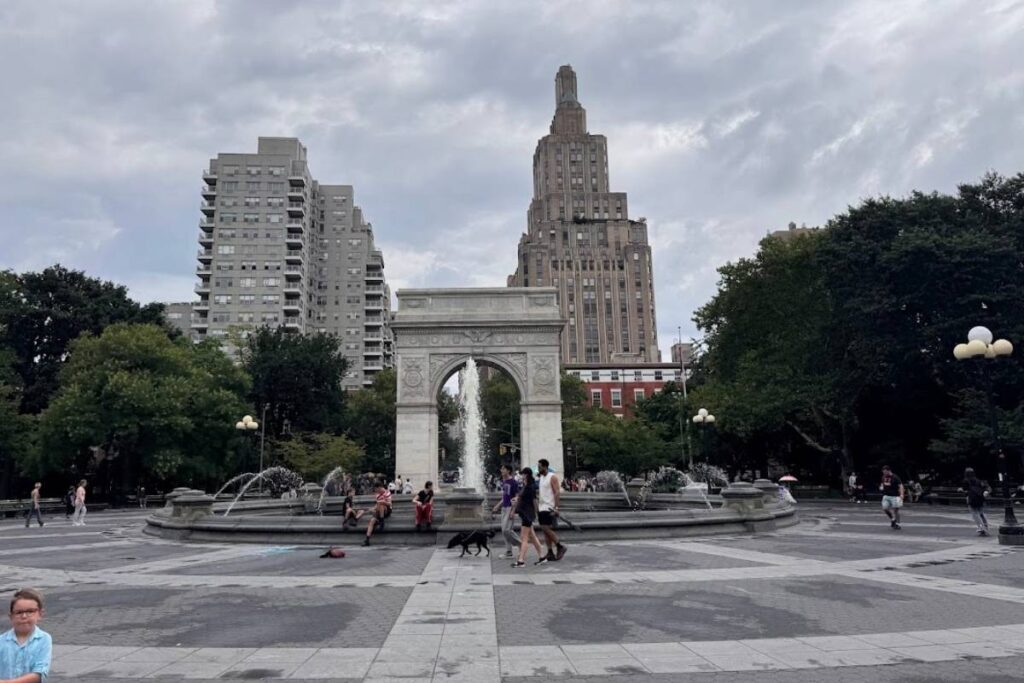 washington square park -original photo