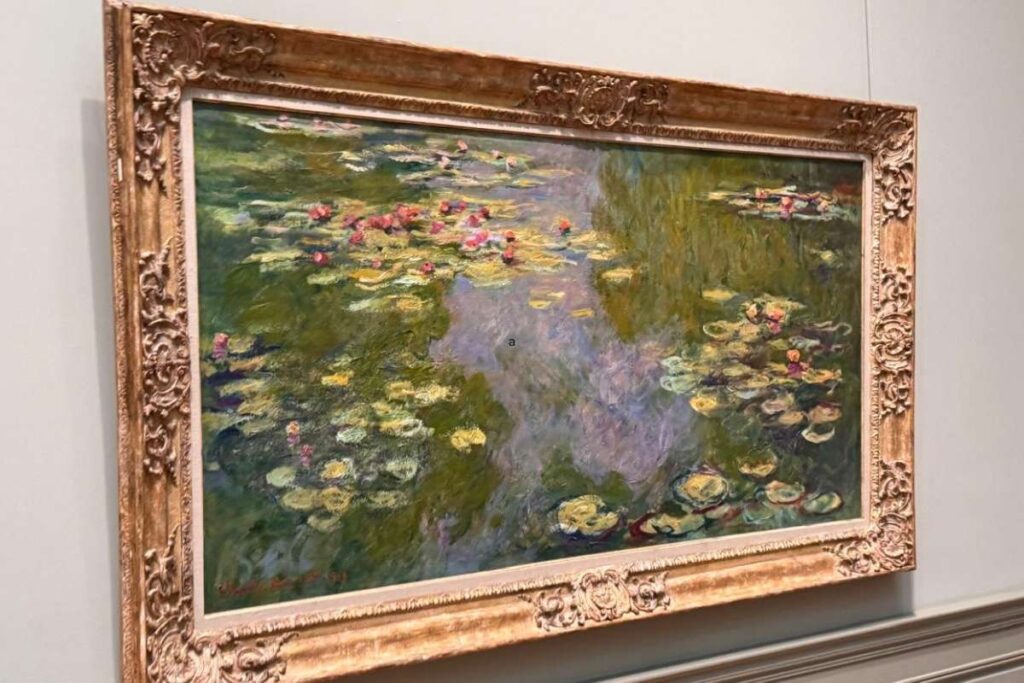 Monet's Water Lilies - original photo